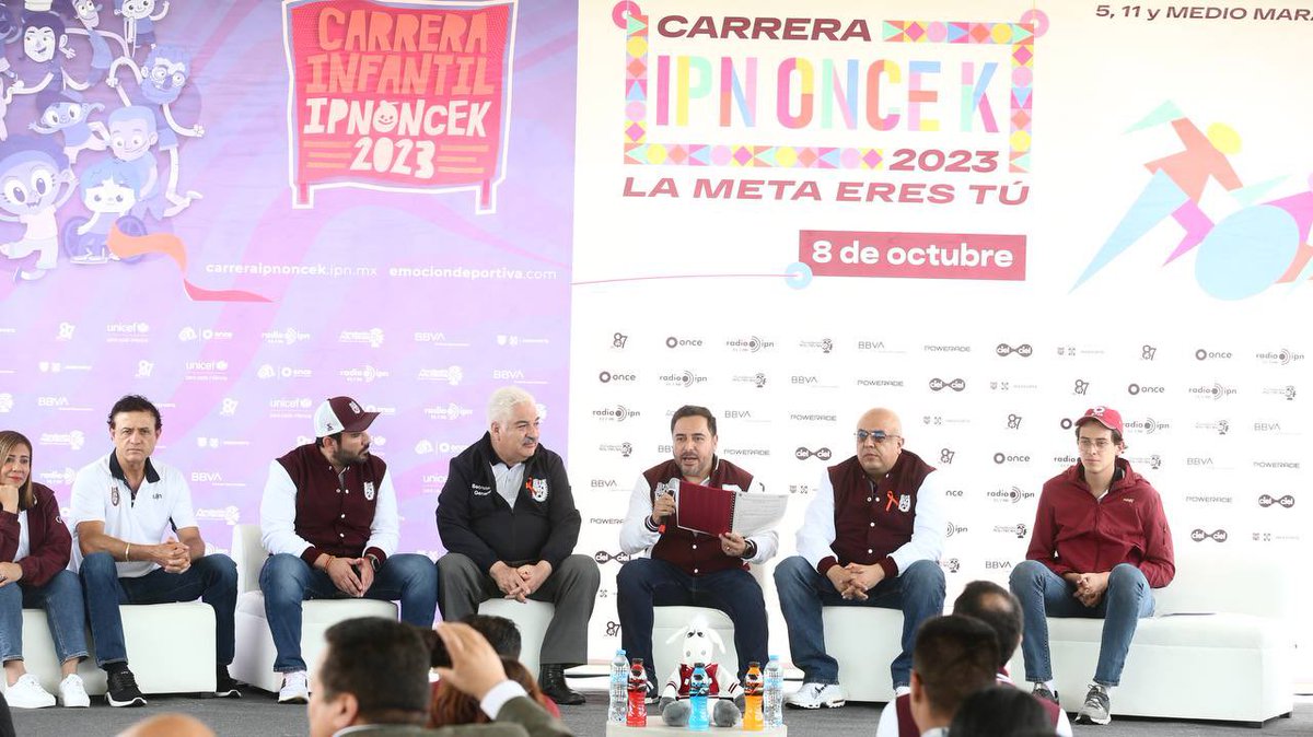 IPN_MX's tweet photo. ¡Ya tenemos fecha para la #CarreraIPNOnceK2023!
El 7 de octubre será la infantil y el 8 de octubre la carrera de 5, 11 y 21 km, que se realizará en #CDMX y otras 26 entidades.

¡A partir de mañana podrás inscribirte para la #CDMX!

#LaMetaEresTú 🏁

@CanalOnceTV https://t.co/l0rhsJEEik