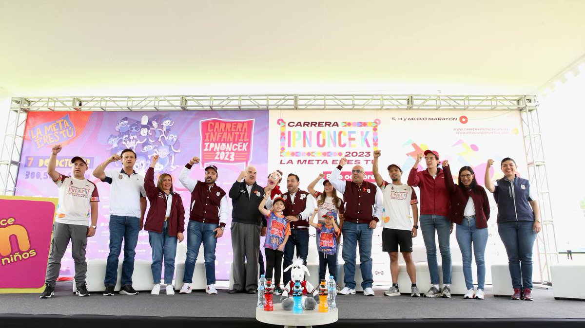 IPN_MX's tweet photo. ¡Ya tenemos fecha para la #CarreraIPNOnceK2023!
El 7 de octubre será la infantil y el 8 de octubre la carrera de 5, 11 y 21 km, que se realizará en #CDMX y otras 26 entidades.

¡A partir de mañana podrás inscribirte para la #CDMX!

#LaMetaEresTú 🏁

@CanalOnceTV https://t.co/l0rhsJEEik