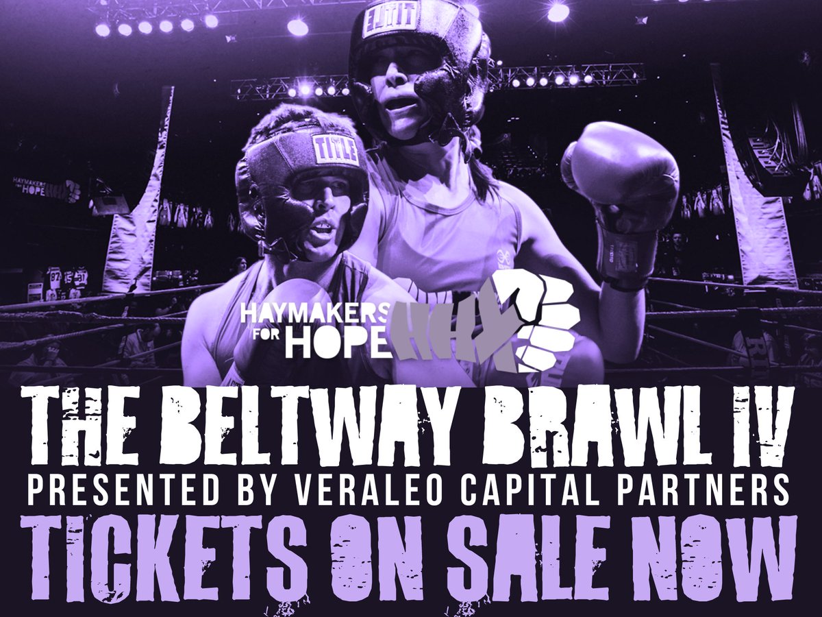 DC! Tickets are now ON SALE for The Beltway Brawl IV presented by VerAleo Capital Partners at The Anthem in Washington DC on Wednesday, September 13th.

Buy Tickets: hubs.ly/Q01YTR-t0