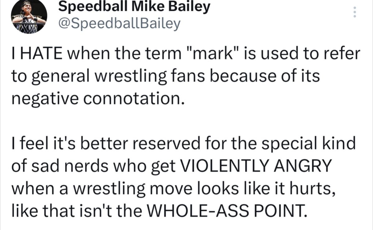 Speedball Mike Bailey tweet media