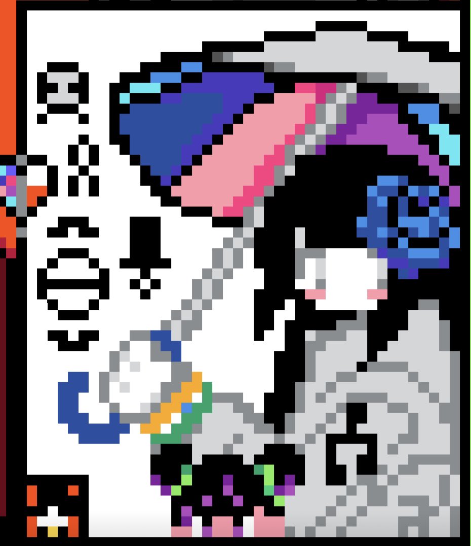 rainyweapon's tweet photo. @inabakumori @NKNK_NGRMS 苦労の末、なんとかおさげちゃんをr/placeに残すことができました！これからも応援しています！

(865 -98) (-308, 873) https://t.co/irmMBJ5zDd