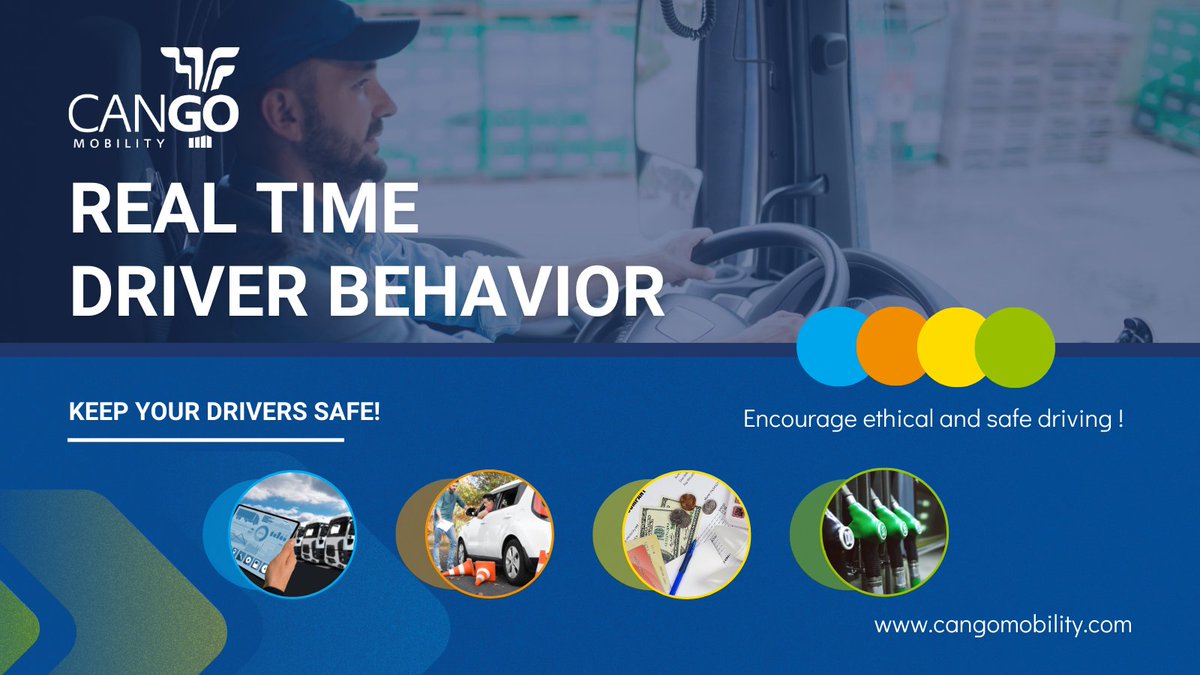 CANGOmobility's tweet image. 🚚🚦 Keep drivers safe &amp;amp; efficient with our Real-time Driver Behavior Solution! 

💡 Optimize fleet usage
💡 Record critical maneuvers
💡 Lower maintenance cost
💡 Reduce oil consumption

Learn more: buff.ly/44whvgi
#DriverSafety #FleetManagement #EfficientDriving
