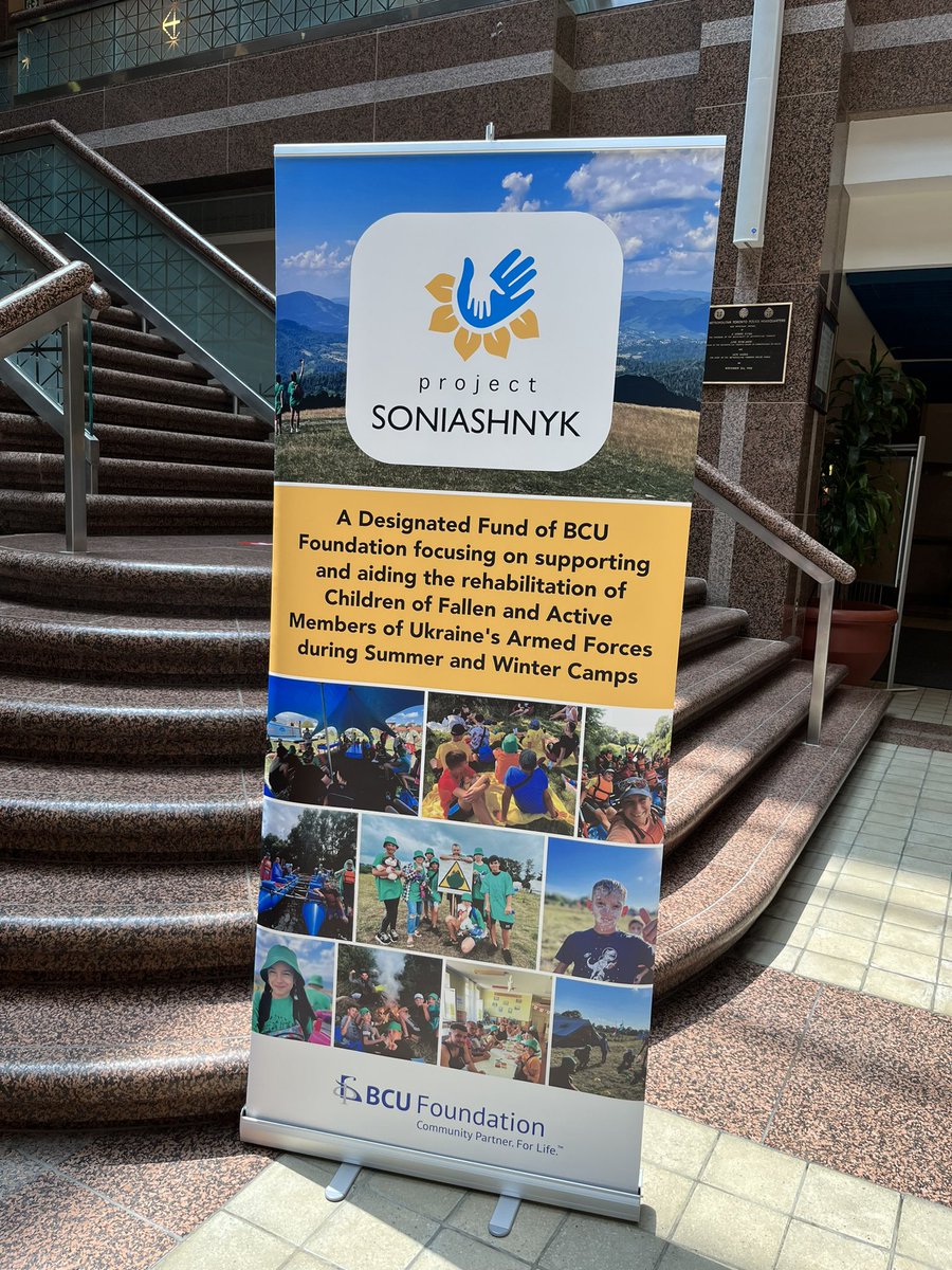 TPSMyronDemkiw's tweet photo. If you weren’t able to attend today’s book launch @TorontoPolice HQ but would still like to donate, you can do so by visiting https://t.co/rS396ekRbk and select ‘Project Soniashnyk Fund.” 

Here is a link, if you want more information on the fund:  https://t.co/50oCPsbXsW https://t.co/4k1U4llApU