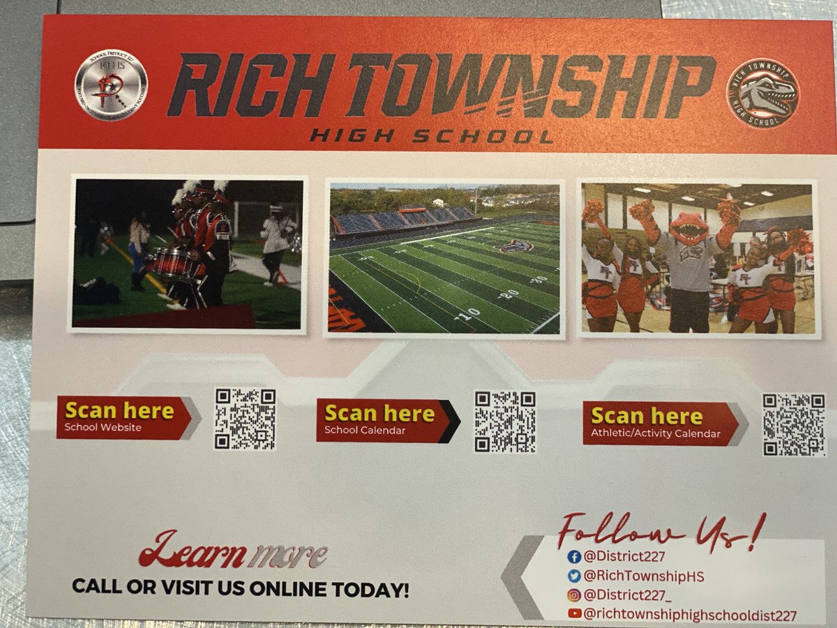 Our Communications Team is stepping up with new and innovative ways to reach our families!! #RichInStudentSuccess <a href="/RichTownshipHS/">Rich Township HSD 227</a>