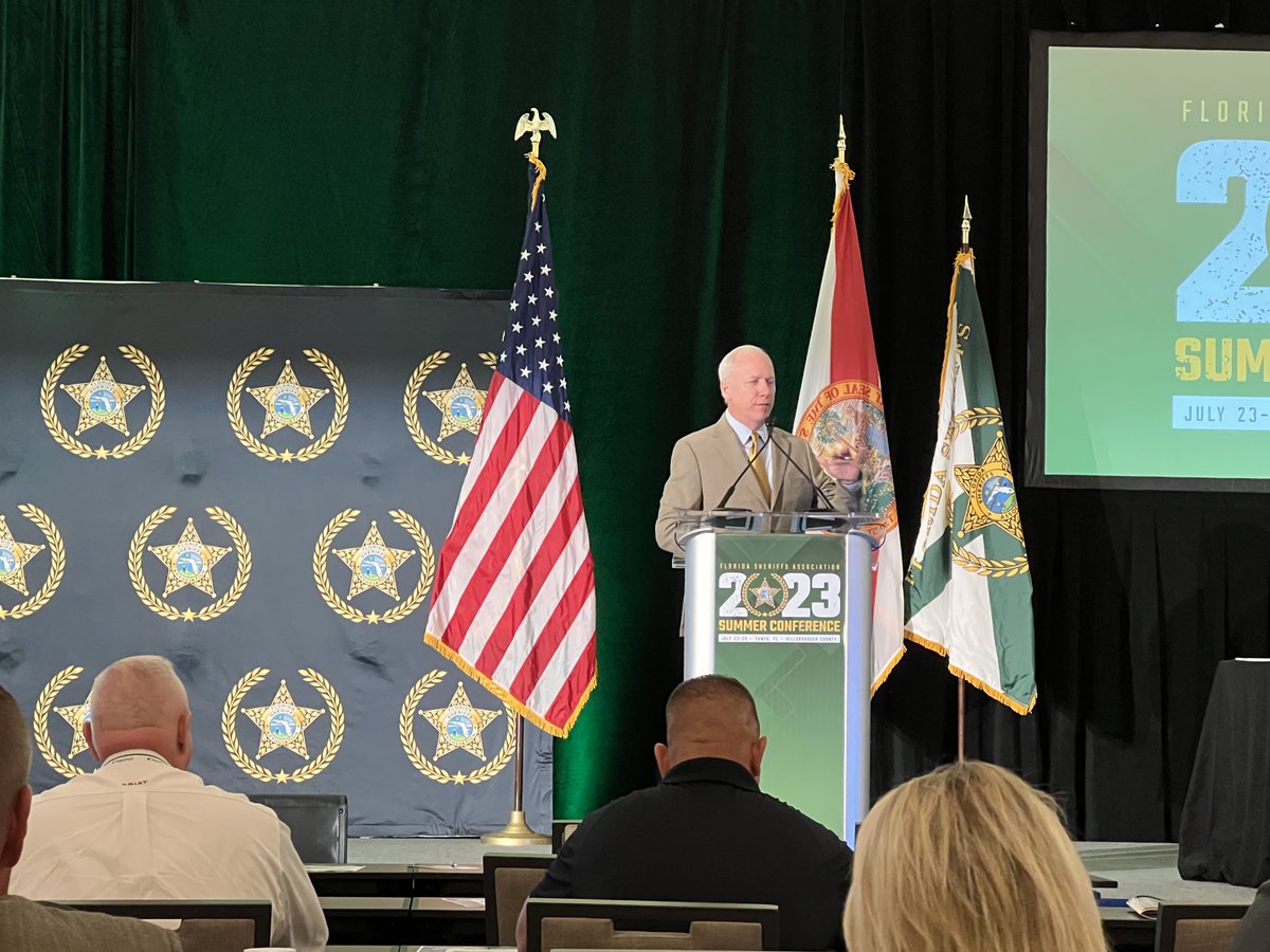 We were delighted to join <a href="/FLSheriffs/">Florida Sheriffs Association</a> at their annual convention where <a href="/EversTre/">Tre' Evers</a> presented on the potential for 2024 statewide ballot initiatives of concern. 🗳️🎙️