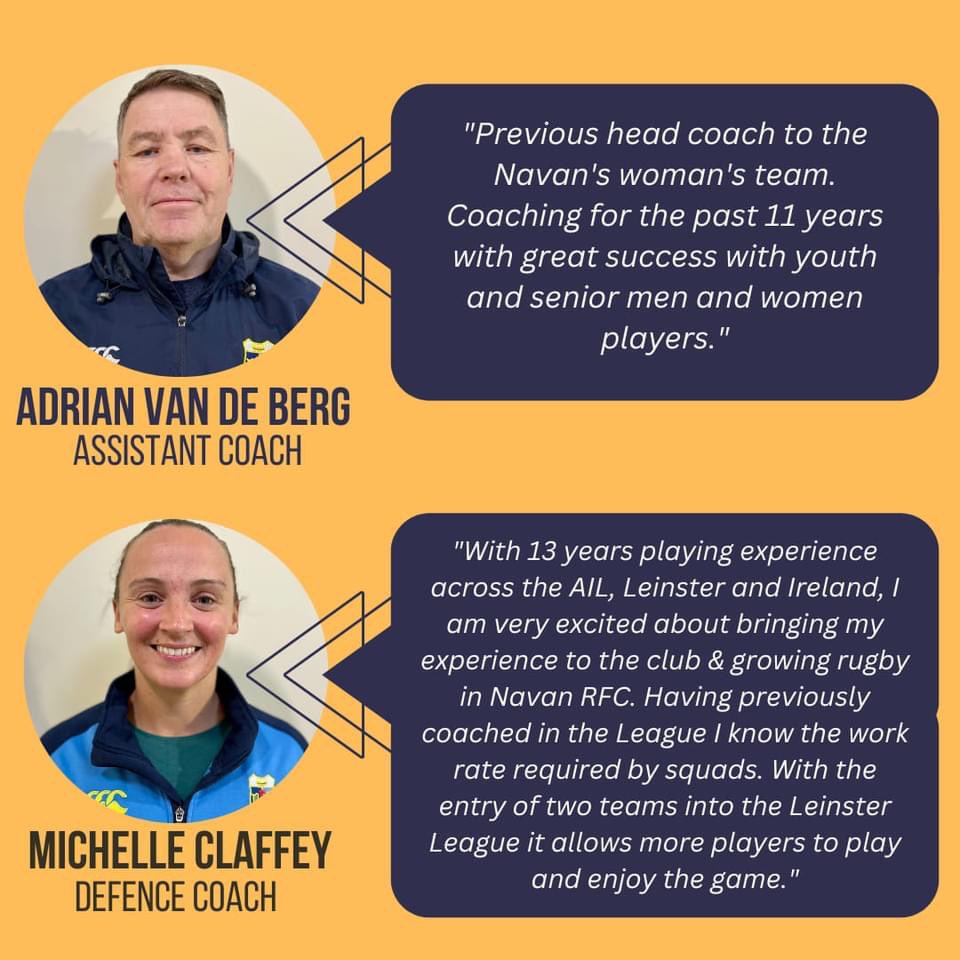 Slane_Road_Bohs's tweet photo. Very exciting times @Navanrfc . Two adult womenβs teams for the first time in our history & an excellent coaching & management structure in place.
Looking forward to watching this chapter develop πͺπͺ
Best of luck to all involved #navantothecore @NavanLadiesRFC @LeinsterBranch https://t.co/tloXtCk9Ta