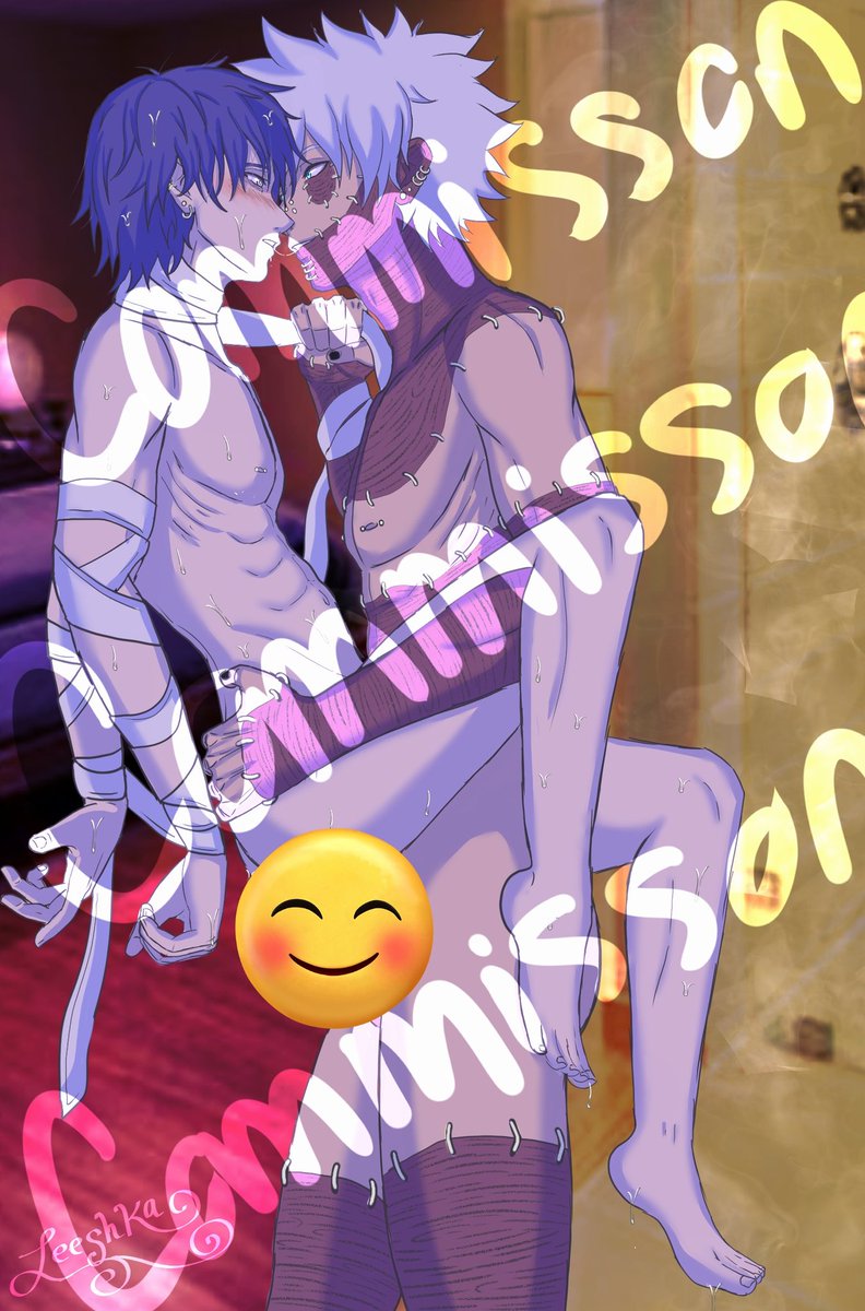 Leeshka7's tweet photo. Super rare ship commissioned by a lovely twitter follower💙💙
#shindabi #shinso #dabi #nsfw https://t.co/Tuv5ysn2Lf