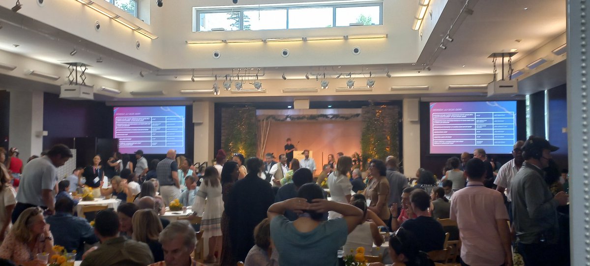 Amazing turn out at first session on courage and finding courage with <a href="/jchamorroa/">Juan Chamorro A</a> <a href="/anavijil/">Ana Margarita Vijil</a> <a href="/bertavalle/">Berta Valle</a> <a href="/JuanLHolmannCh/">Juan Lorenzo Holmann Chamorro</a> <a href="/AspenAGLN/">Aspen Global Leadership Network</a> <a href="/Anirtas/">Ana Maria Vallarino</a> #AspenAction