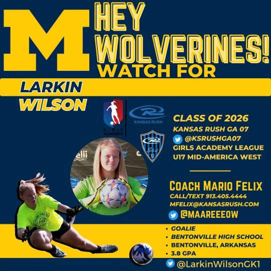 Michigan here I come! Excited to meet the team and play with some outstanding talent. See you in a few days! @umichwsoccer @sammyboateng23 @ToriChrist_01 @maareeeow @KSRushGA07
