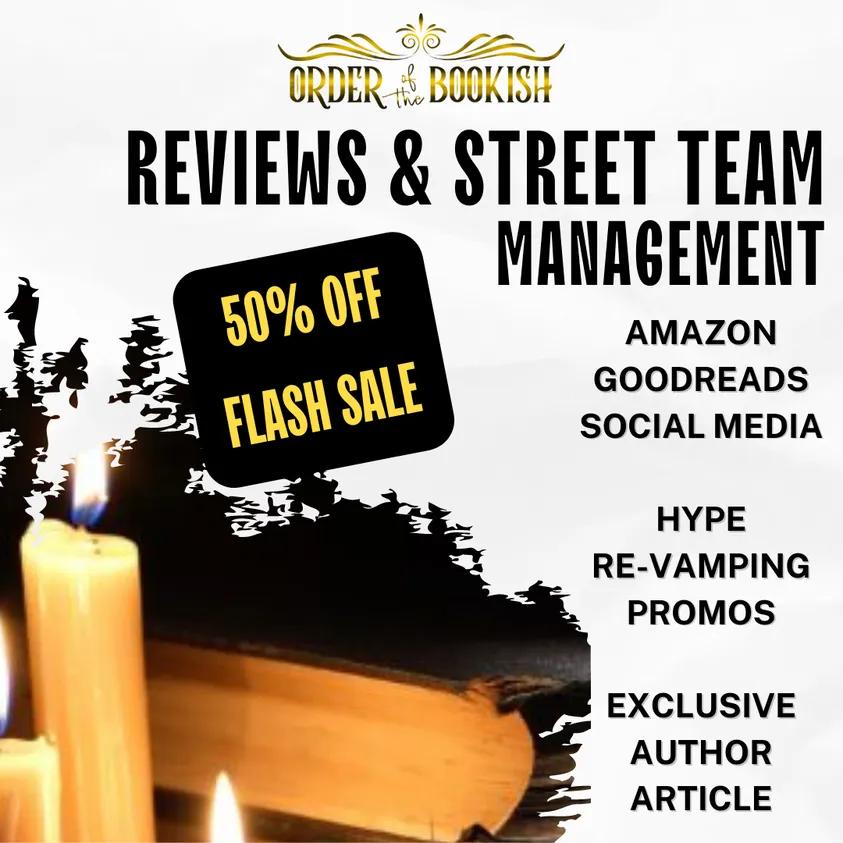 Email now to get your book more reviews and hype from our incredible team of 250+ readers! 

info@orderofthebookish.com 

#orderofthebookish #booklover #Bookish #author #authorsupport #authorcommunity #writer #writerslift #bookreviews #publishing #writingtips #marketing #booktwt