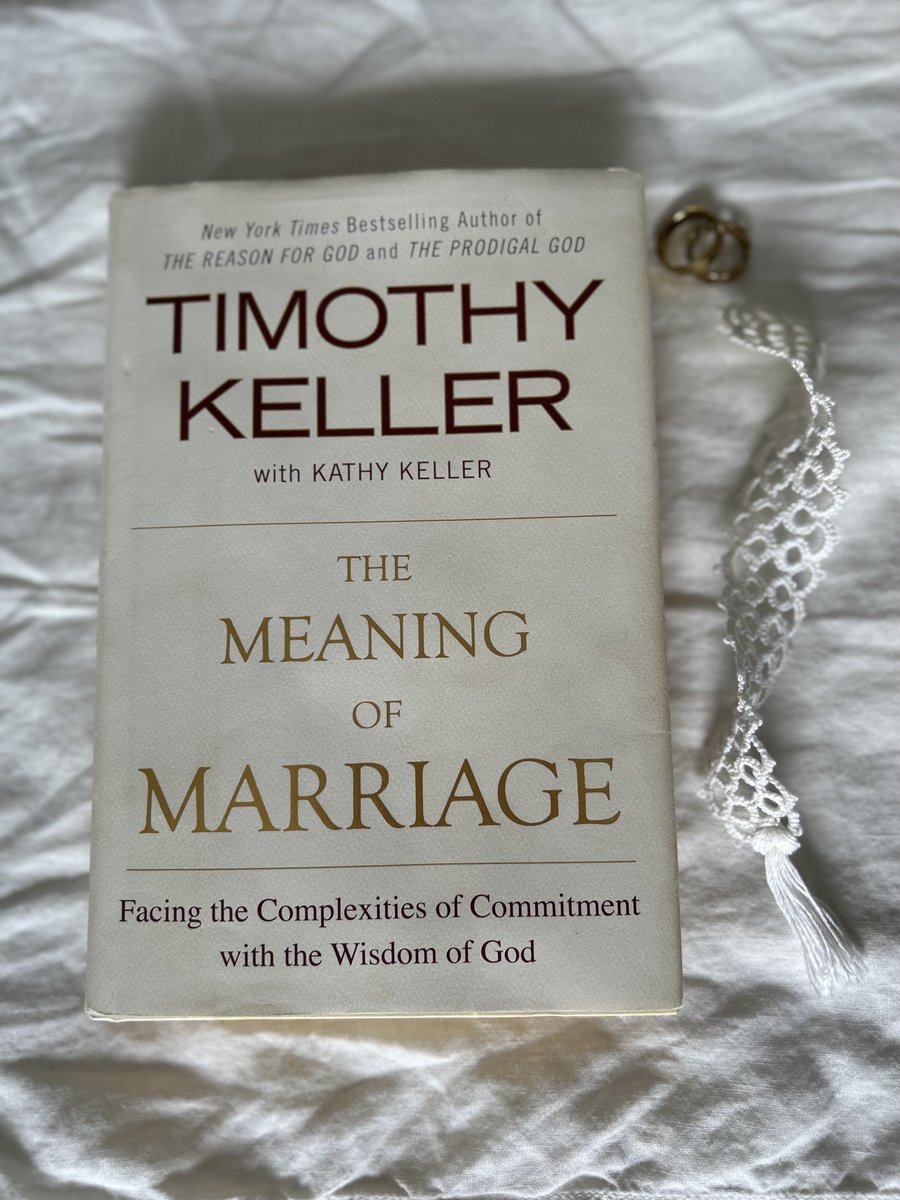 ConservBookSoc's tweet photo. "The Meaning of Marriage" by Timothy Keller addresses the various ways you can find success in your marriage or relationship. https://t.co/GWxX9Xbkat