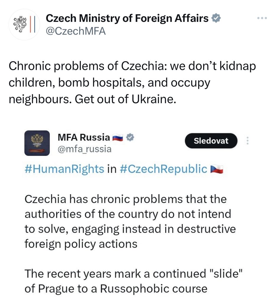 ivanastradner's tweet photo. Eastern and Central Europe know how to address the Kremlin. https://t.co/2gogGbAGDt