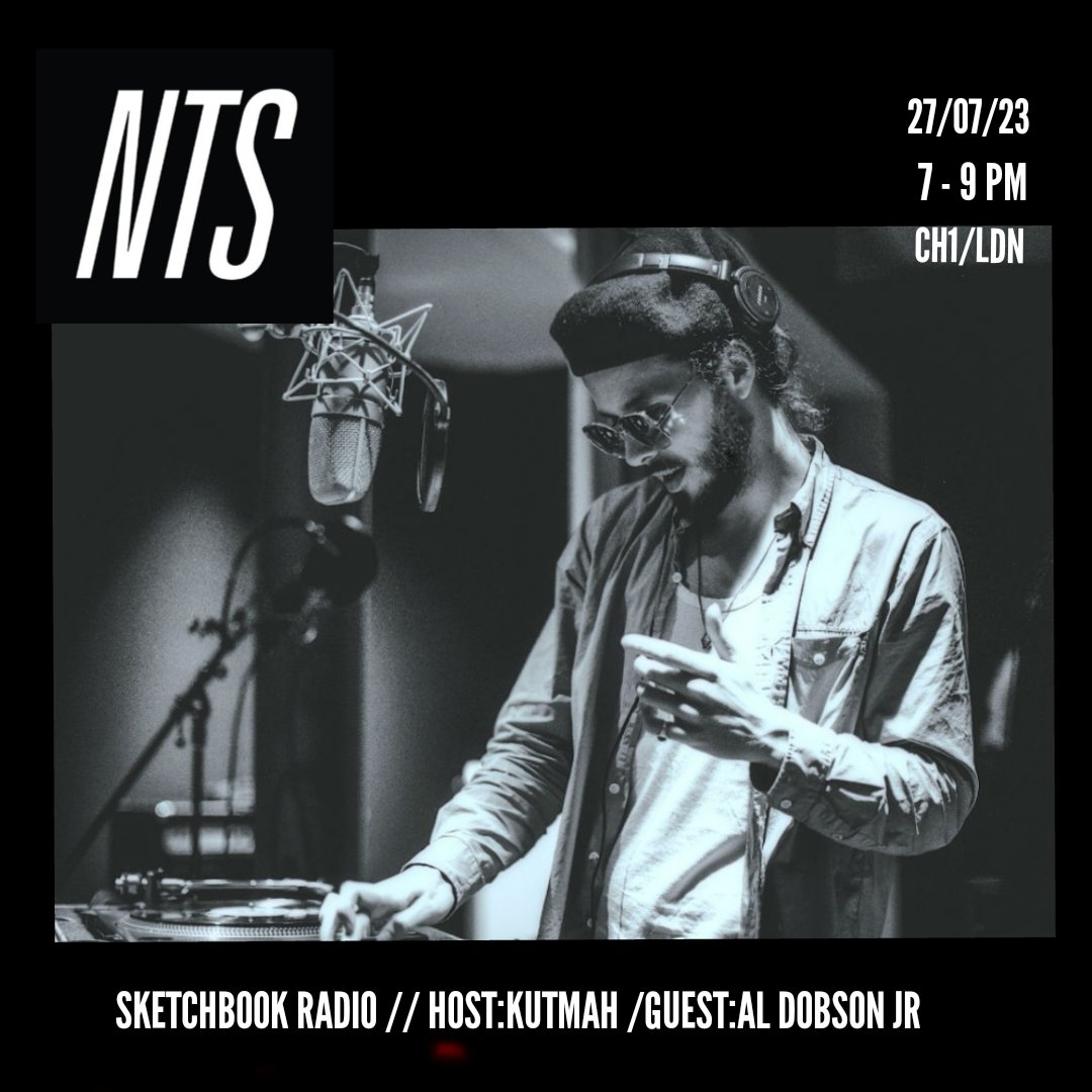Tomorrow on <a href="/NTSlive/">NTS Radio</a> with Thee one and only <a href="/ALDOBSONJR/">Al Dobson Jr.</a> ✨✨✌️