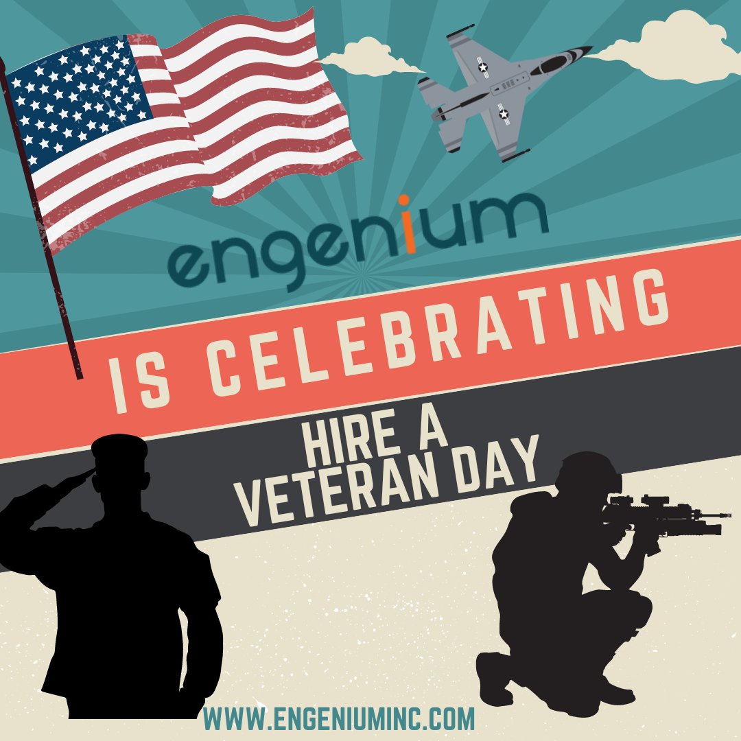 EngeniumCareers's tweet photo. We proudly support veterans and are honored to help in their search for new jobs! 🤝 If you are a veteran looking for a new opportunity reach out today!
.
.
.
https://t.co/SbFM4hDdqi
#veterans #hiringimmediately #veteranhiring #veteran #nowhiring #jobalerts #veteranjobs #LinkedIn https://t.co/IEoijqog4O