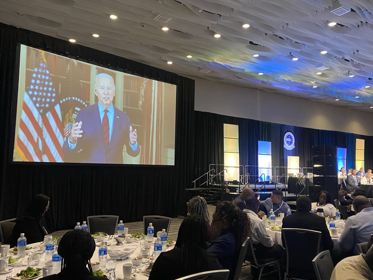 noblenatl's tweet photo. #NOBLE47 Annual Award Luncheon featured keynote speaker Vanita Gupta, United States Associate Attorney General, Department of Justice and President Joe Biden. We will continue to work together to build & strengthen trust. https://t.co/eHeREnSWPc