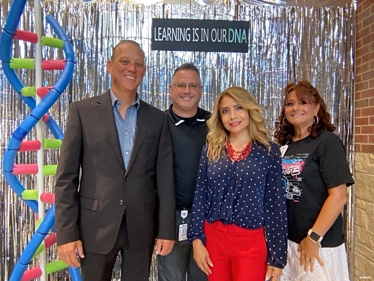 lydia_calahan's tweet photo. Really excited about our new team this year! We all have the ability to be a positive influence to ALL our students on The Journey to Intercultural Competence ๐ค๐!! #wearechisholm #nisdengage2023 #drmannyscott #freedomwriters https://t.co/vCFhhxneLC