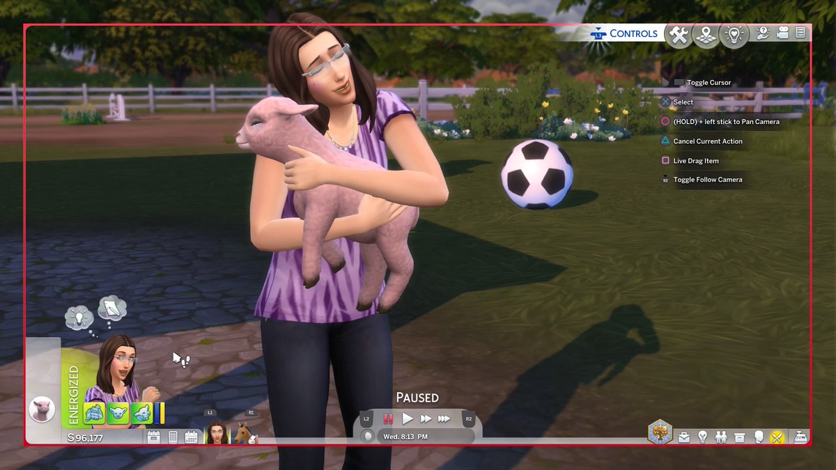 disneygeeksw's tweet photo. Meet Dolly the pink mini sheep #PS4share #sims4 https://t.co/h87vo90JI5