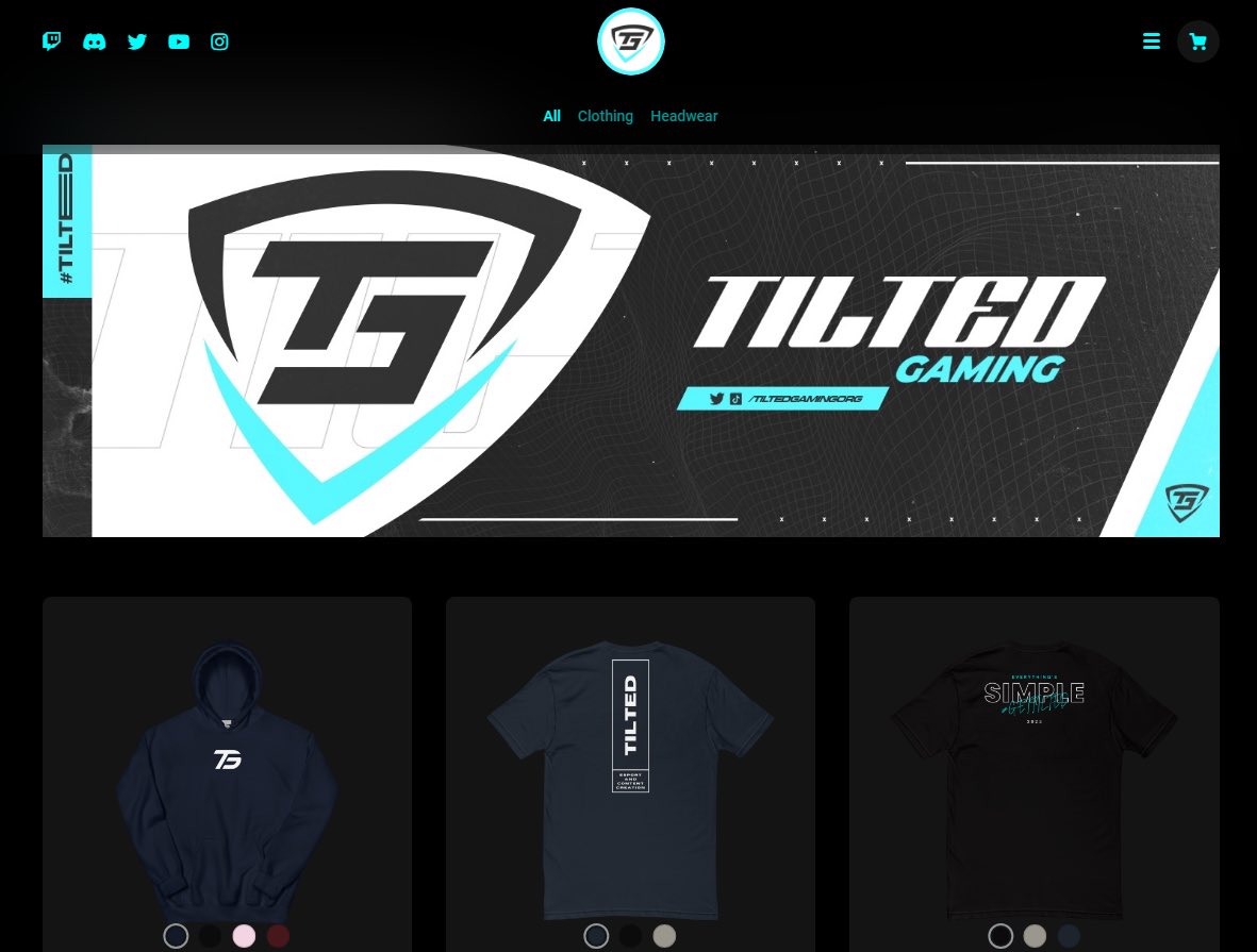 TiltedGamingOrg's tweet photo. Need something thatβs comfortable and a slick/simple design? We got you covered π«‘
Introducing Tilted Gamings first drops for Street wear. Go grab yourself something nice, you deserve it #GetTilted #StayTilted
β‘οΈ https://t.co/OzAlPuWaKJ https://t.co/wA9Fzkr6Is