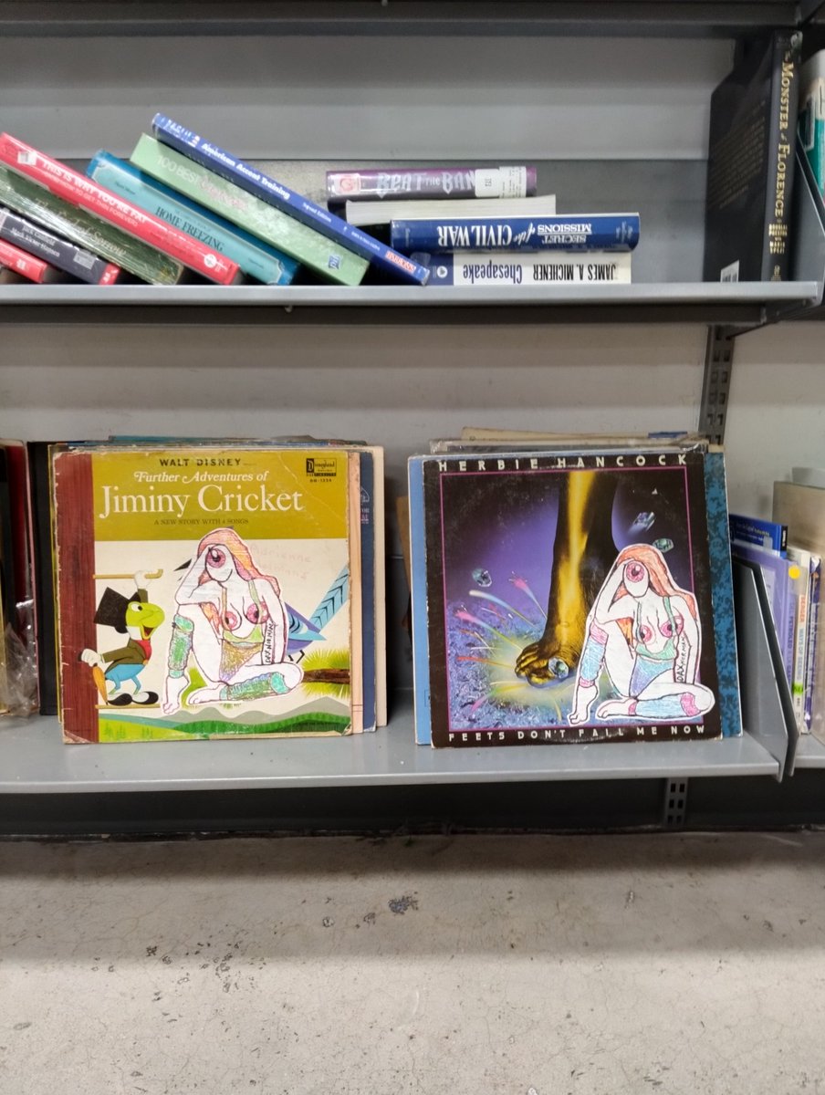 Daxterpiece's tweet photo. More #droplifting hijinx today
Planning to leave animation treasures at every goodwill store in the Austin area
#daxnorman #cockeyedworkout https://t.co/SGt3u9mDLv