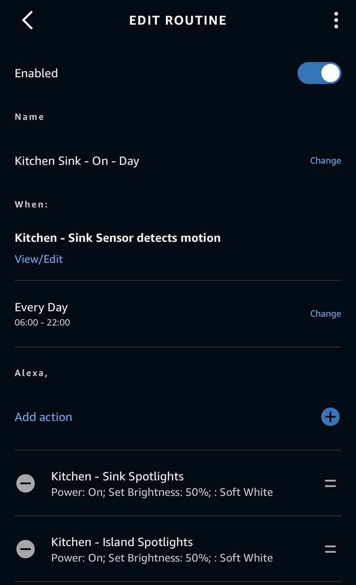 davesankey's tweet photo. @tweethue Confirmed (see screenshot below). As context, this is a routine that I have been using for a while now, and has been working fine until the last few days https://t.co/GrRN57Wz4L