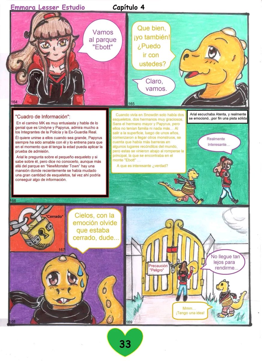 LesserEmmara's tweet photo. Fragmentale
Un fragmento Perdido:
Encuentros inesperados cap 4 (2/3)
#undertaleAU #undertale_AU #undertaleoc #undertale_comic https://t.co/Nn5r7us7A7