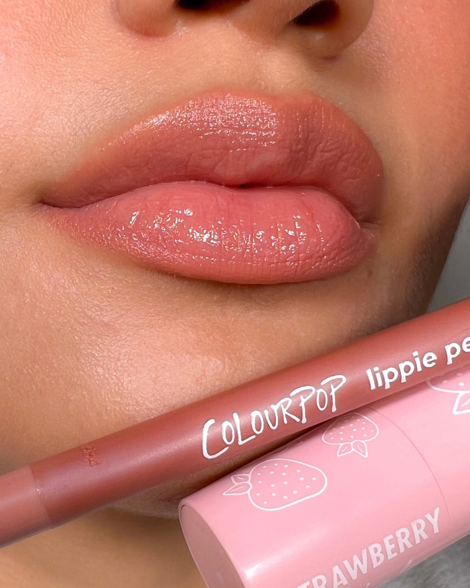 how pretty is this lip combo? 😍 the best part is that your lips will stay hydrated and nourished all day long!

@camiladerizans wearing @colourpopcosmetics BFF Lippie Pencil and our Strawberry Lip Balm on top 💋

get this duo for only $7.50 right now on colourpop.com