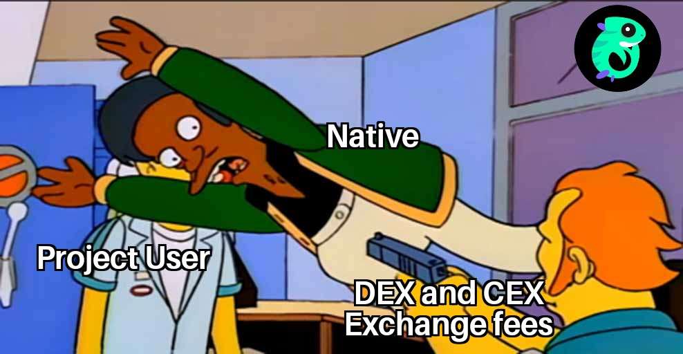 tobenicholas's tweet image. Escape the gas fee nightmare! 🚀 @native_fi DEX swoops in to the rescue, offering users cheaper gas fees and smooth sailing through the crypto cosmos! 💸

 #NativeX #GasFeeSaver #CryptoLife
