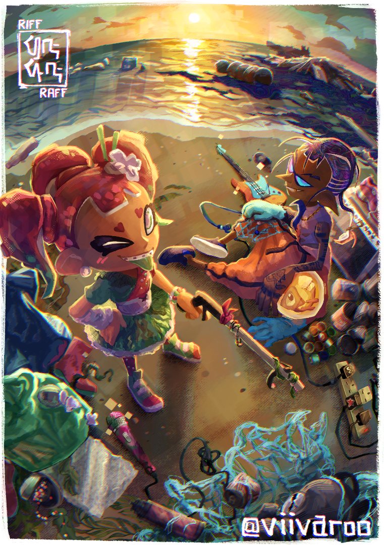 Full piece for <a href="/risinghueszine/">Rising Hues Zine💫 OUT NOW!</a> !
Find the full resolution and watermarkless version on the official zine :]