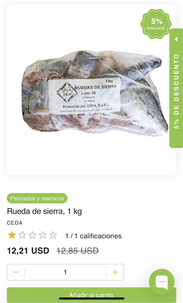 En un pais rodeado de un mas "sin peces" te venden en dolares las ruedas de pescado procesadas en la Havana. Entonces?