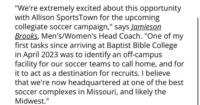 PatriotsWSocc's tweet photo. 🚨🚨 BBC Patriots MSOC (Fall 2023) &amp; WSOC (Fall 2024) to Debut at Allison SportsTown 🚨🚨 https://t.co/nWNienas64