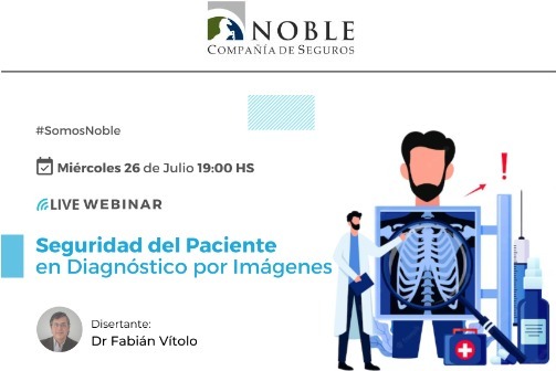 garciadaniela's tweet photo. 📣 ¡Nuevo webinar "Seguridad del Paciente en Diagnóstico por Imágenes"!
🗓 Fecha: Miércoles 26 de Julio
⏰ Hora: 19:00 hs
🔗 ¡Inscripciones abiertas! https://t.co/s9Ay3NFl9q 🌐
👨🏻‍💻Disertante: Dr. Fabián Vítolo
¡Te esperamos! https://t.co/hTd32Vtl1d