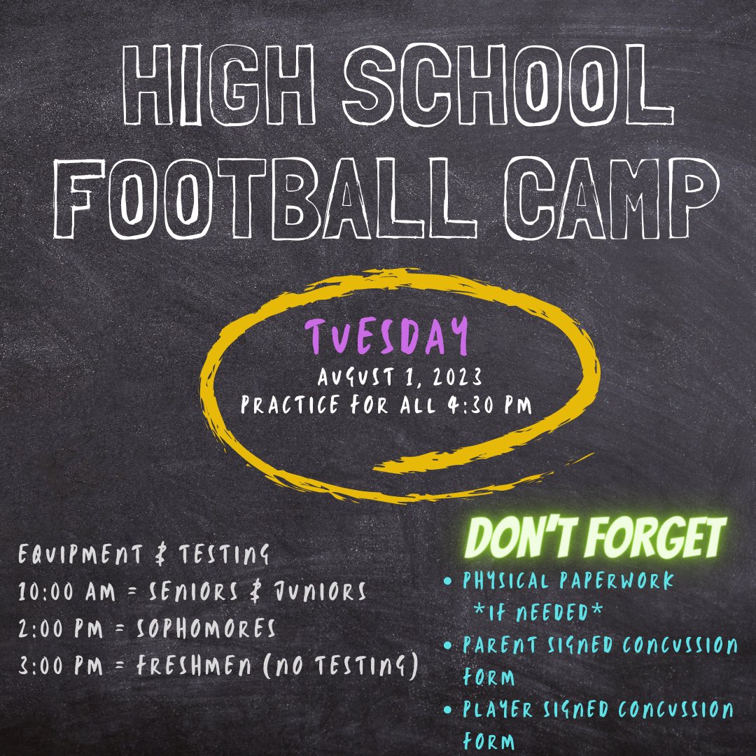ONE WEEK Away! The FAMILY will reunite to represent our great community on the Gridiron! Sheboygan Falls Falcon Football starts next Tuesday!