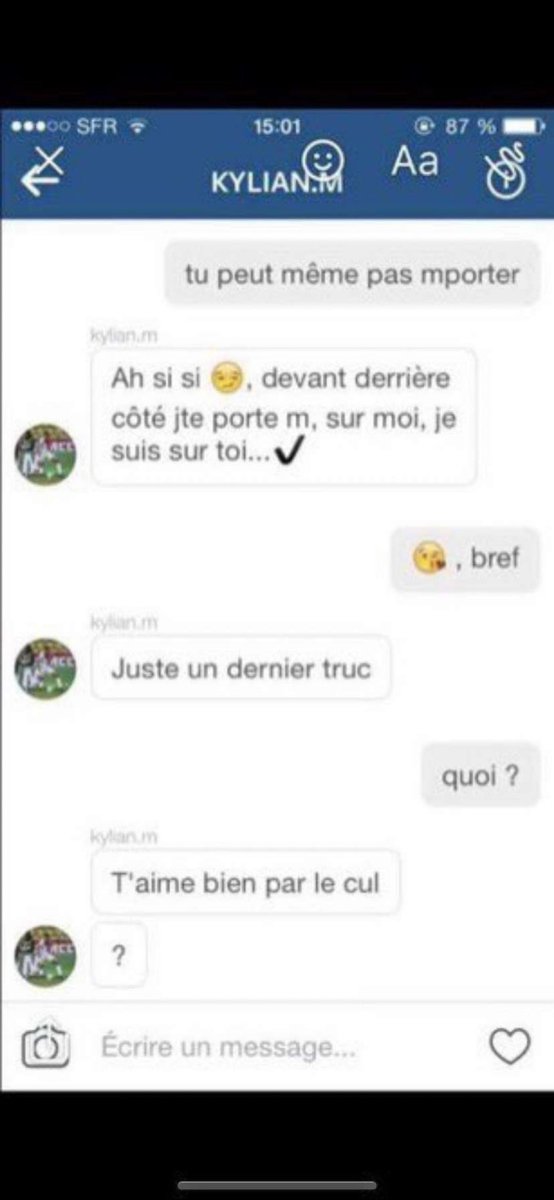lhommeomasq's tweet photo. HAHAHAH KYLIAN MBAPPÉ Il avait trop la dalle https://t.co/ttAVd1tlc3