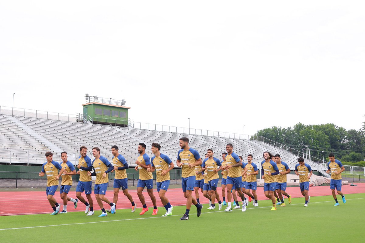 masonmsoc's tweet photo. Welcome @PumasMX to George Mason! Another top professional club is in town using the world class pitches at GMU to prepare for their upcoming @LeaguesCup match against DC United. https://t.co/YPeyQSYZF3
