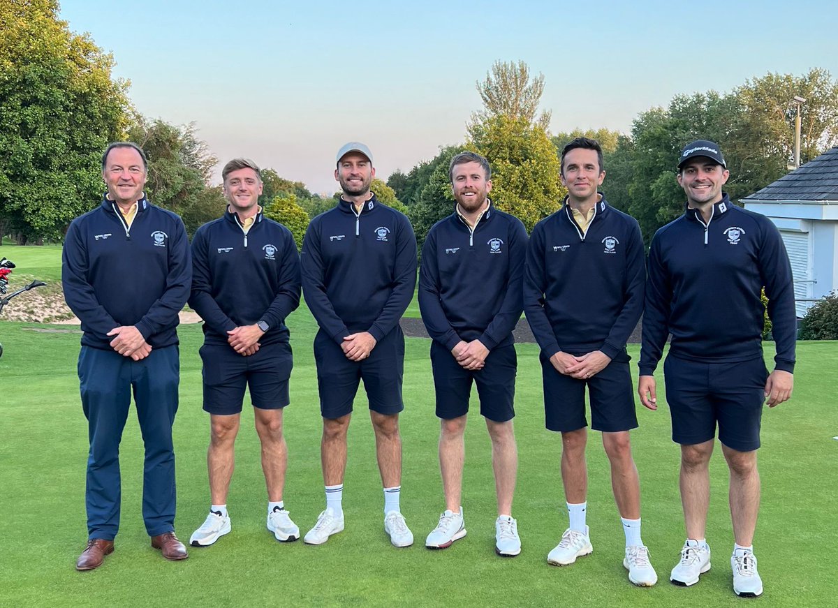 WhitchurchGC's tweet photo. Well done to the 2nd team, who tonight secured promotion at the first time of asking back to Div 1

Captained by @G_Aubz the squad performed consistently all season and have done the club proud

Enjoy the moment men, a great achievement 

@Glamorgan_G_U @JonnyPugh66 @MarkCox3140 https://t.co/plIqvvqyno
