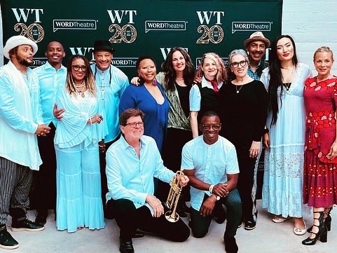 Beautiful night playing ⁦<a href="/TheFordLA/">The Ford</a>⁩ with ⁦@WordTheatre⁩ for an amazing cause💜 thanks to all who came out to hear us! #pianist #musicdirector  #jazzmusic