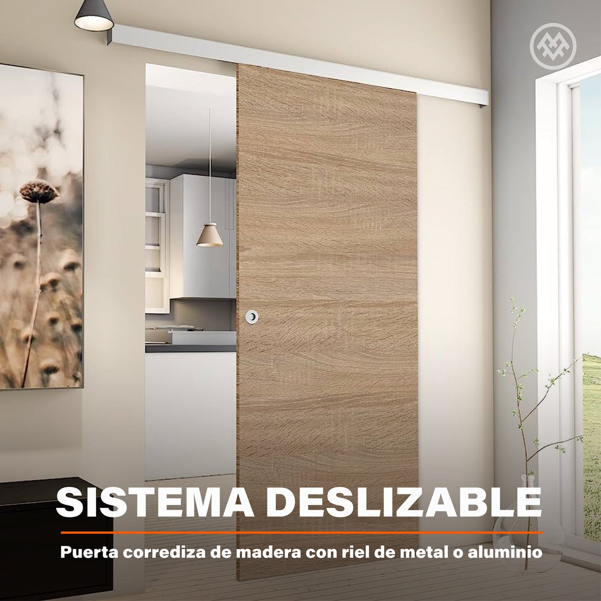 ferromaderaec's tweet photo. FERROMADERA
Accesorios para Mobiliario
Grupo Sistemas Deslizantes Corredizos.
Ahorra espacio de abatimiento de una puerta tradicional con el sistema aéreo para puerta corrediza. Este kit amplia la utilización del espacio, ya que esconde la puerta al interior. #sistemascorredizos https://t.co/6UBM41OxVm
