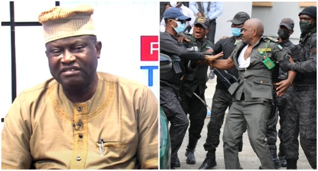 channelstv's tweet image. ‘Outrageous, Indefensible’: Jiti Ogunye Slams DSS Over Court Scuffle For Emefiele’s Rearrest

channelstv.com/2023/07/25/out…