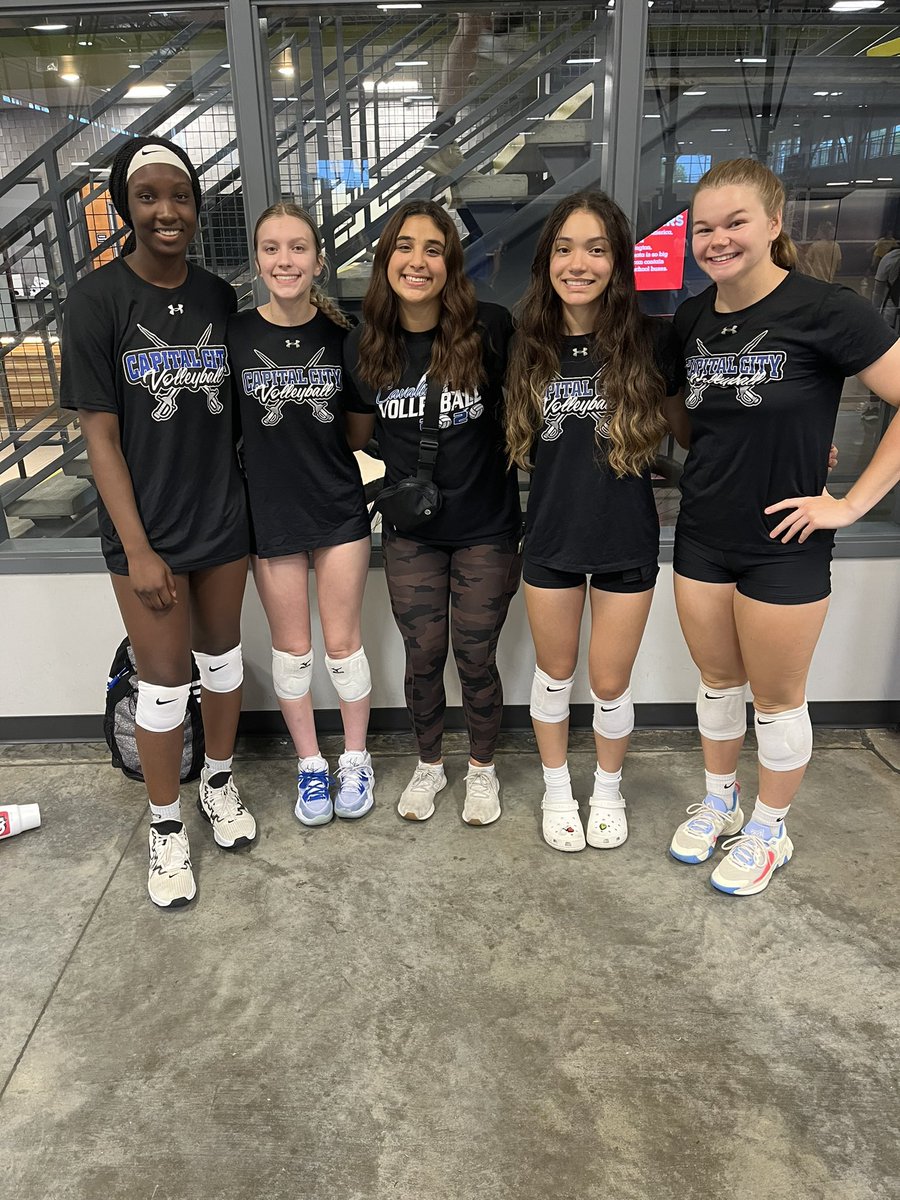 CapCityCavsVB's tweet photo. Lots of great competition at this weeks Licking Tournament! Our Varsity &amp; Freshmen had super close loses in tournament play with very quality Blair Oaks and RockBridge teams. the biggest shout out goes to our JV for winning first place! We can’t wait for this season! #persevere https://t.co/RhXufWkDyq