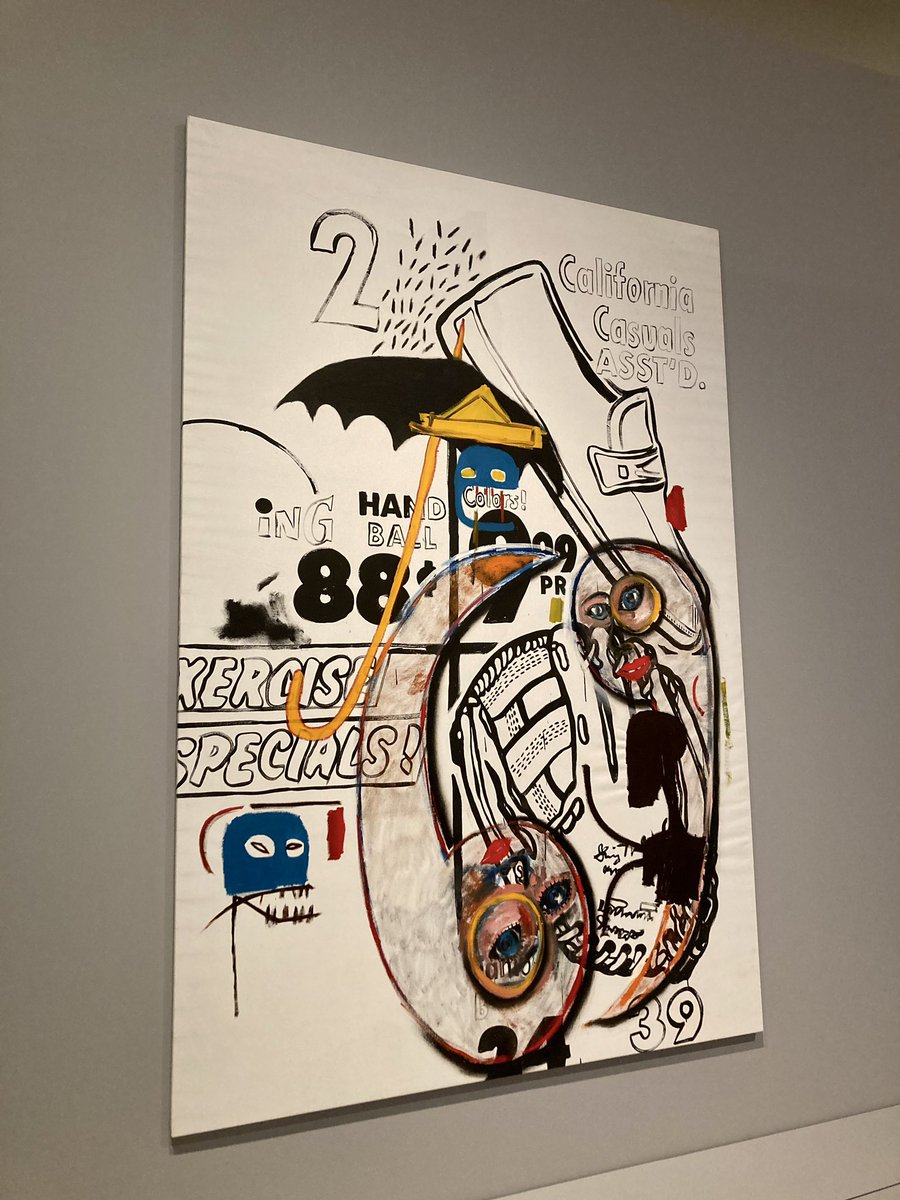 MrDanOlm's tweet photo. It is said, that some of these collaborations are part of the greatest work of their respective careers.

#basquiat #warhol #jeanmichelbasquiat #andywarhol #art #popart #culture #popculture #aquatremains #fourhanded #fourhands #collaboration #artist #exhibition #painting #80s https://t.co/pHQqvZO2Kc