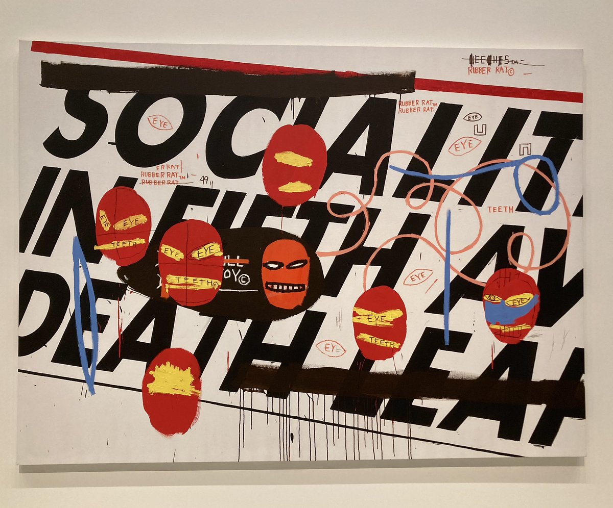 MrDanOlm's tweet photo. BASQUIAT × WARHOL,
À QUATRE MAINS.
#basquiat #warhol #jeanmichelbasquiat #andywarhol #art #popart #culture #popculture #aquatremains #fourhanded #fourhands #collaboration #artist #exhibition #painting #80s #fondationlouisvuitton #paris #idols #icons https://t.co/as8fQdvzld