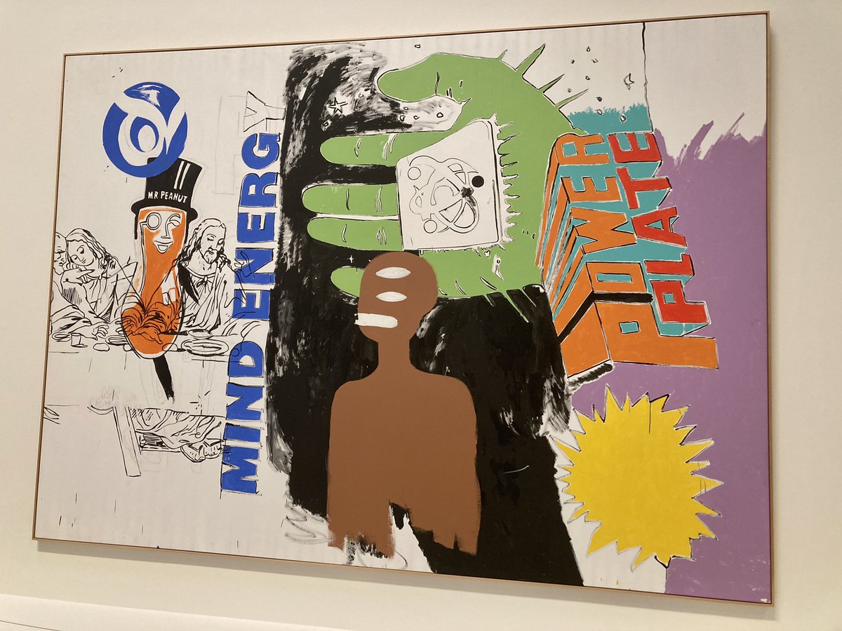 MrDanOlm's tweet photo. BASQUIAT × WARHOL,
FOUR HANDS.
#basquiat #warhol #jeanmichelbasquiat #andywarhol #art #popart #culture #popculture #aquatremains #fourhanded #fourhands #collaboration #artist #exhibition #painting #80s #fondationlouisvuitton #paris #idols #icons https://t.co/RHtjxW4OCC