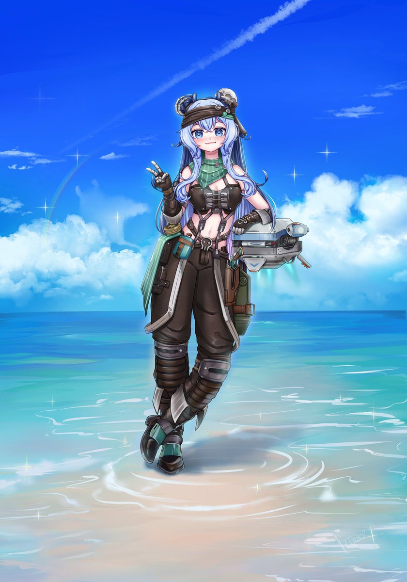itsreibubbles's tweet image. anyone wanna play apex sometime? 💙🌊

#reibubblesart #ENVtuber 
🎨- @/MilZenc_