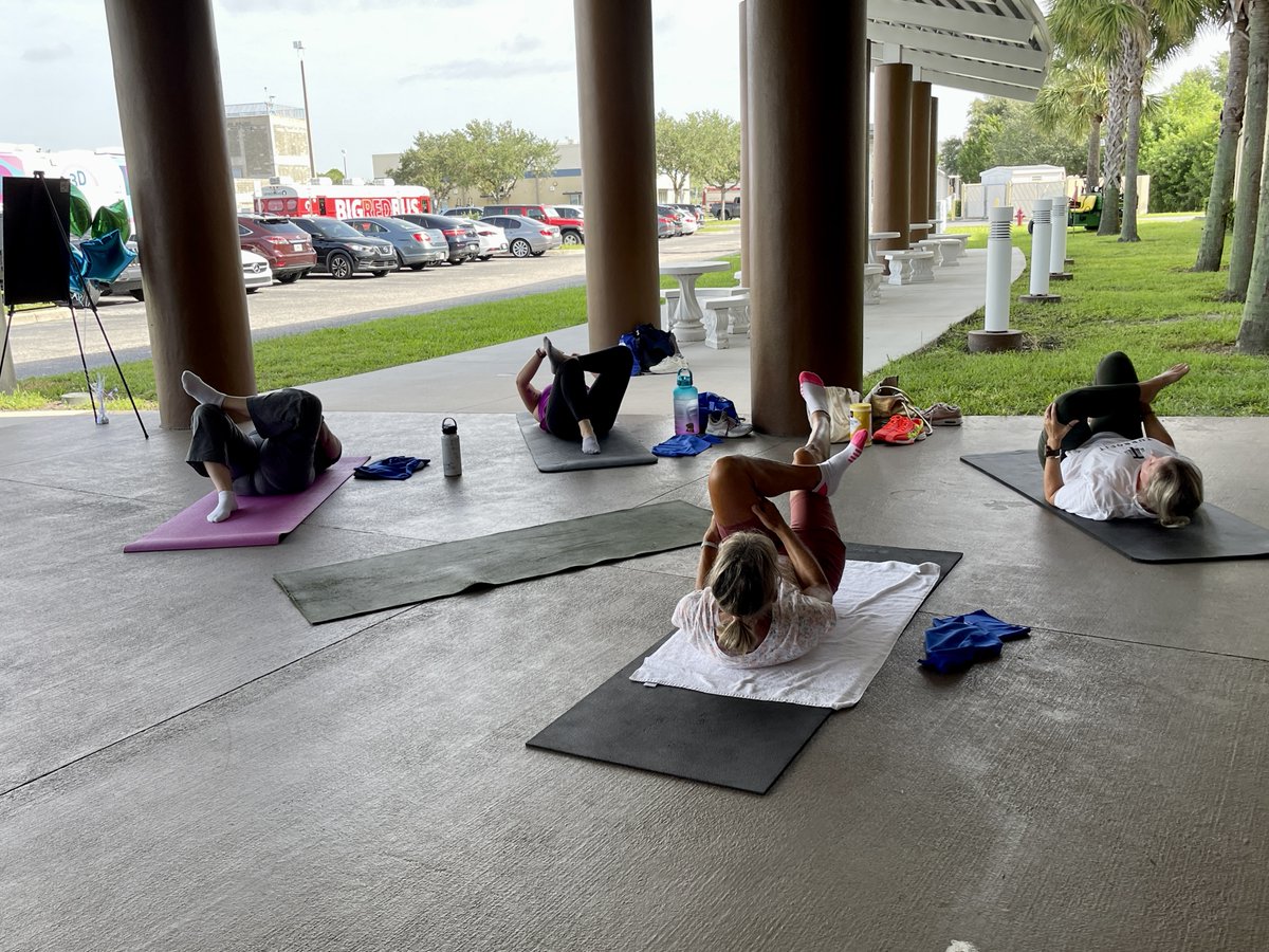 Manateeschools's tweet photo. District employees "Ride the Health &amp; Wellness Wave" at @ManateeTech - East Campus. Thanks to all the attendees and sponsors for hosting a great event! #ManateeSchoolsGoodNews

Read more: https://t.co/Lz4D3HUDkW https://t.co/B2YyhIbkzE