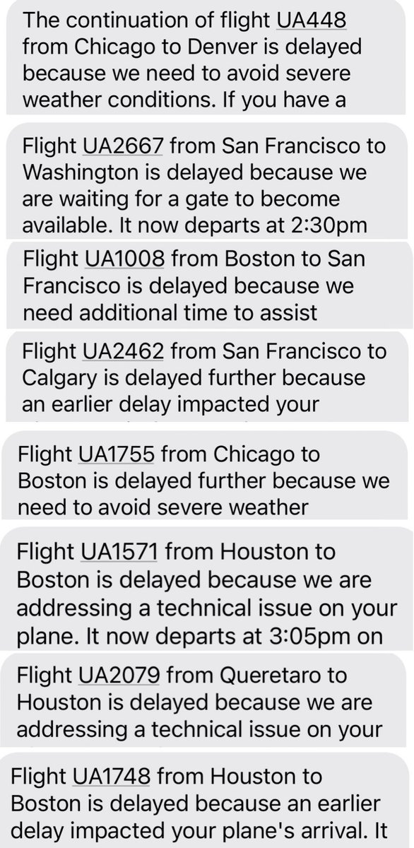 lukepena's tweet photo. Using my extra time in the airport, I made a lovely collage from the last 10 days that I flew @united. Not included: images from when my baggage was lost for days, or when my flight was delayed for hours with no text notification. #10days10mishaps https://t.co/WfM7PIQwo1
