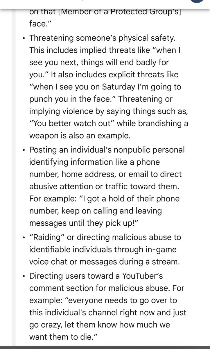 Kaylevi24's tweet photo. @TeamYouTube  @Google This creator has been doxing her subscribers full names and locations, making threats, contacting their jobs and giving out personal info. She spread rumors and misinformation putting subs in harm. The channel is dangerous. her content is against TOS. https://t.co/RTCAYAcpqp