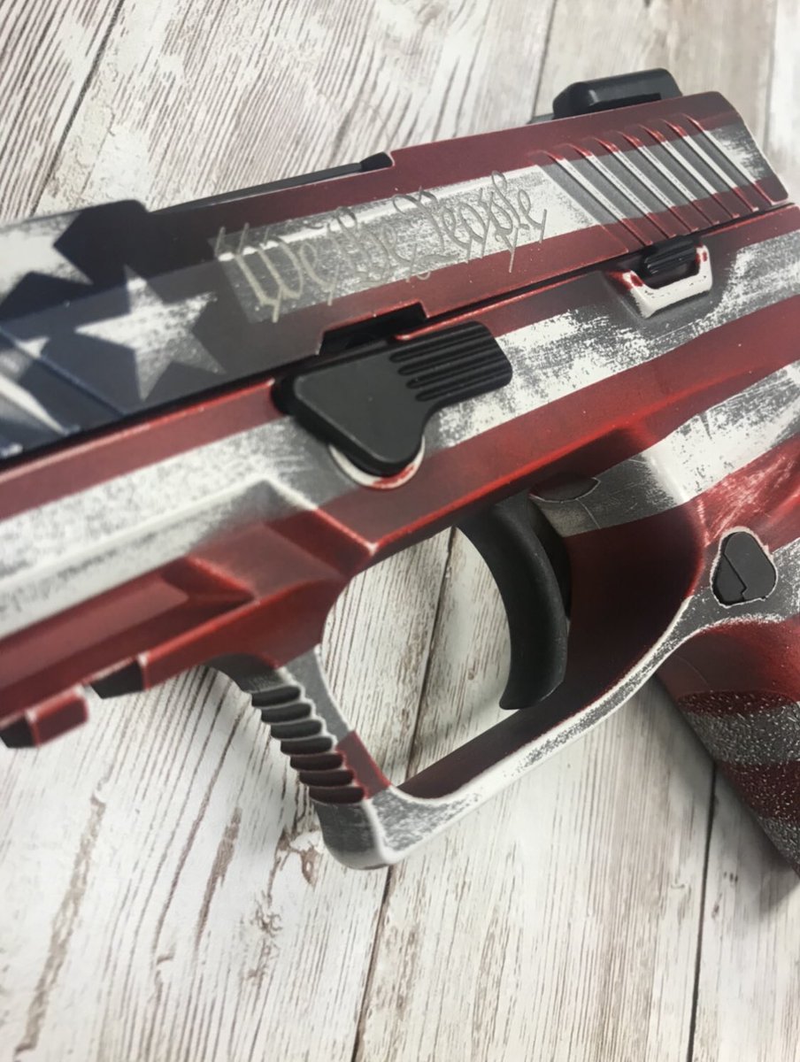 Unapologetically American

Sig P320 “We the People” theme build
#cerakote #WeThePeople #wrightarmory #themebuild #unapologeticallyamerican