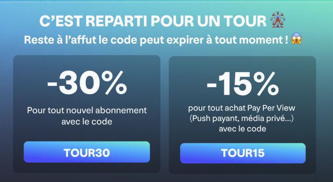 ⚠️MYM te donne l&rsquo;occasion de t&rsquo;abonner avec un code &agrave; -30% pour d&eacute;couvrir ma vid&eacute;o du jour 😱🔥🔥  Rejoins<a href="/tag/quads"class="tags"><span>#quads</span></a><a href="/tag/fitnessaddict"class="tags"><span>#fitnessaddict</span></a><a href="/tag/fitnessgirl"class="tags"><span>#fitnessgirl</span></a>