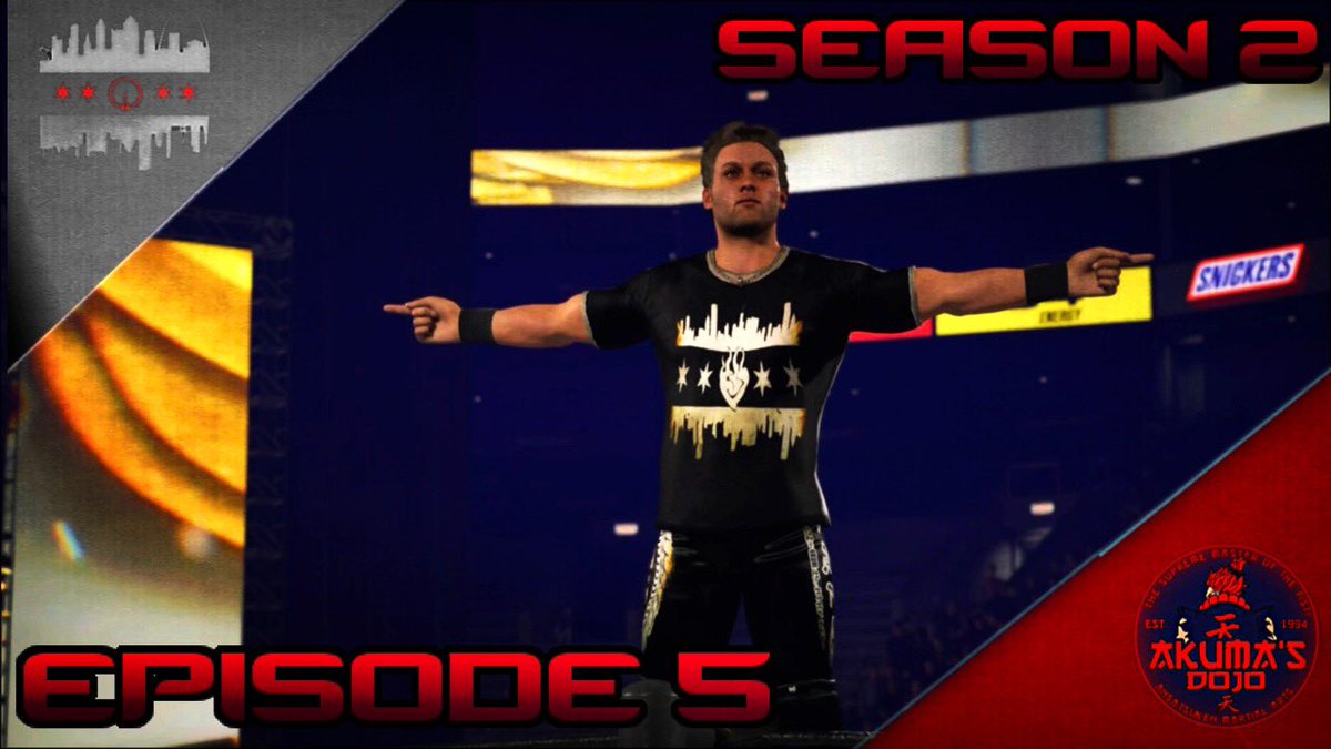 akuma_dojoETC's tweet photo. Episode 5 of Season 2 is out now! This features Johnny Yang’s first official match and a surprise competitor. 
Enjoy!
#WWE #wwe2k23 #CAW #efed #PlayStation #AEW https://t.co/HP1VQqxy1k