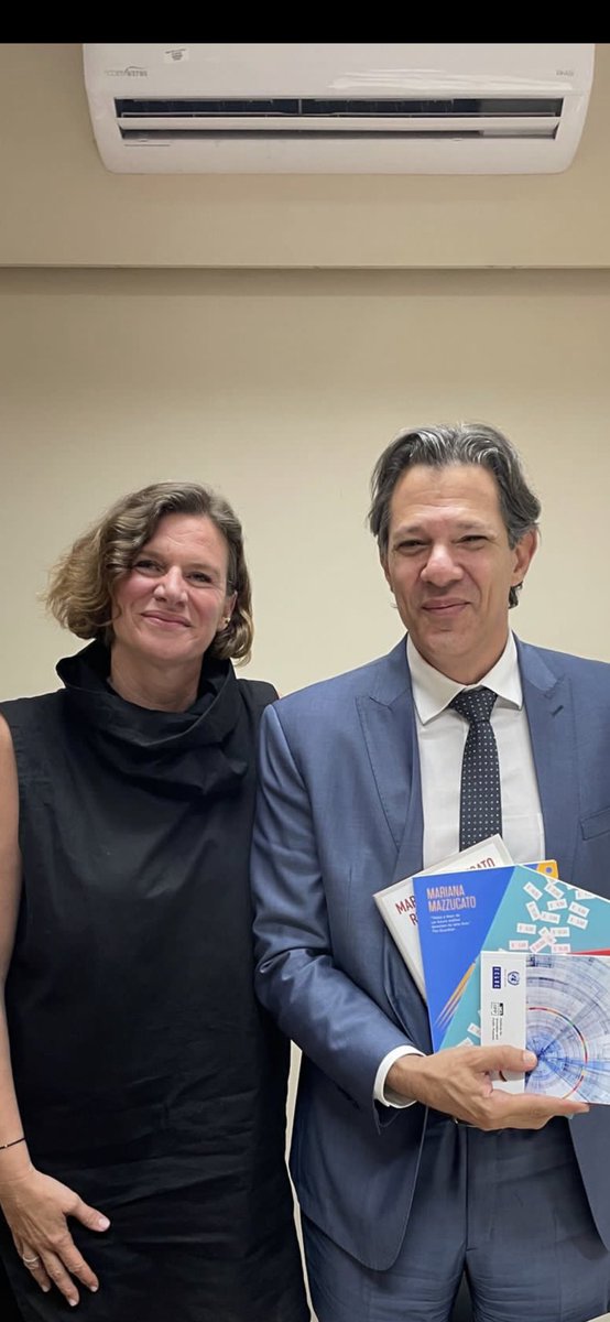 Mariana Mazzucato (@mazzucatom) on Twitter photo Great meeting today with Brazil’s Finance minister <a href="/Haddad_Fernando/">Fernando Haddad</a> and his team. Talked about ambitious ecological transformation plan. <a href="/IIPP_UCL/">UCL Institute for Innovation and Public Purpose</a> Great meeting today with Brazil’s Finance minister <a href="/Haddad_Fernando/">Fernando Haddad</a> and his team. Talked about ambitious ecological transformation plan. <a href="/IIPP_UCL/">UCL Institute for Innovation and Public Purpose</a>